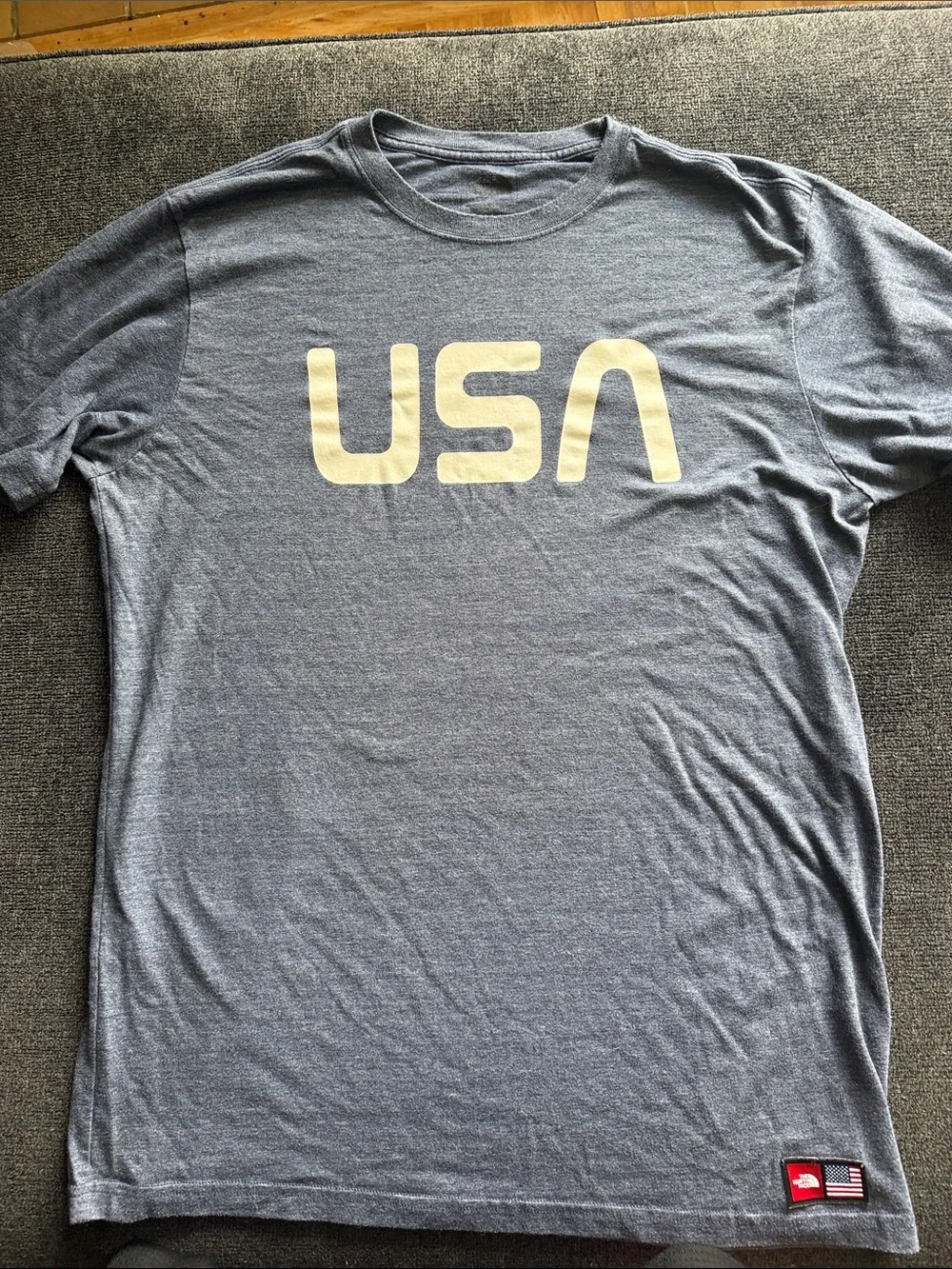 The North Face Men's USA Graphic Short-Sleeve Tee - Gray